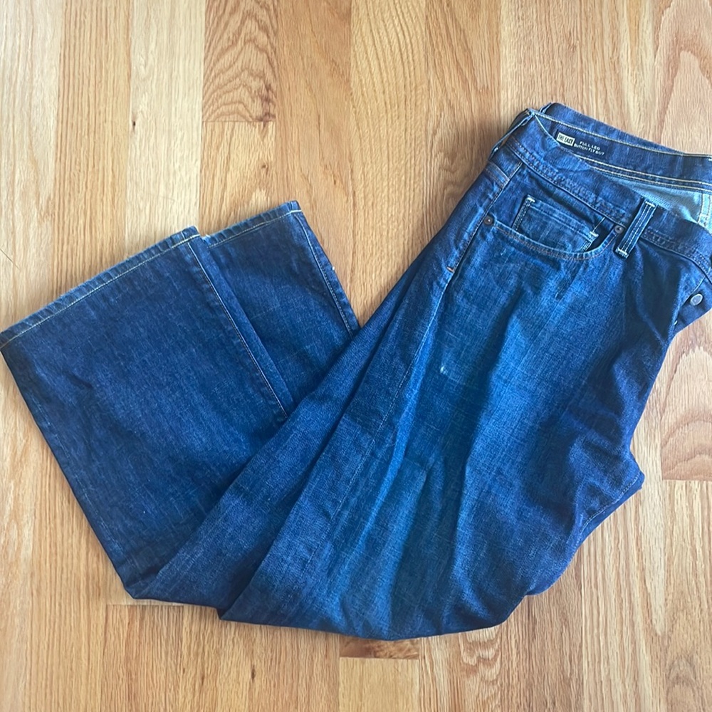 Mens full button jeans